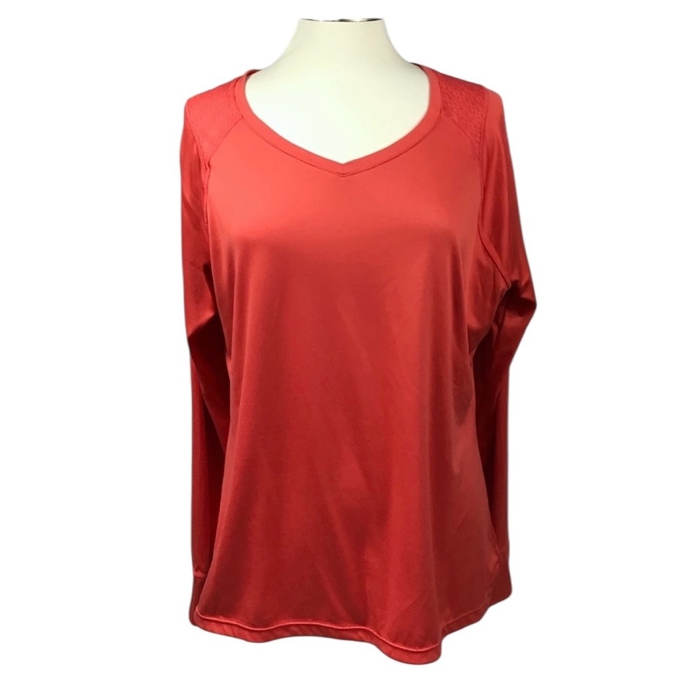 Cascade Sport XXL Long sleeve active top coral
